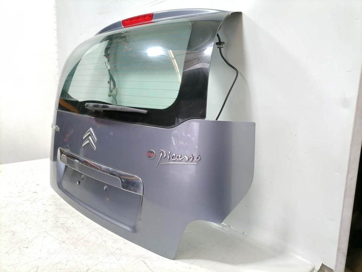 Citroen C3 Picasso original Heckklappe mit Heckscheibe KTH Thorium Grau Bj.2010